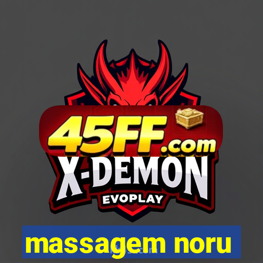 massagem noru